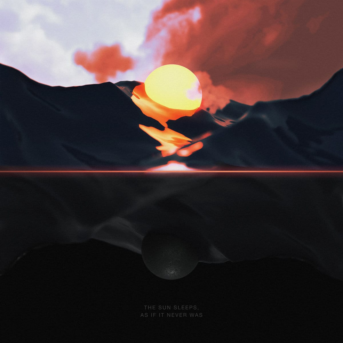 INVENT ANIMATE cover ep the sun sleeps, as if it never was