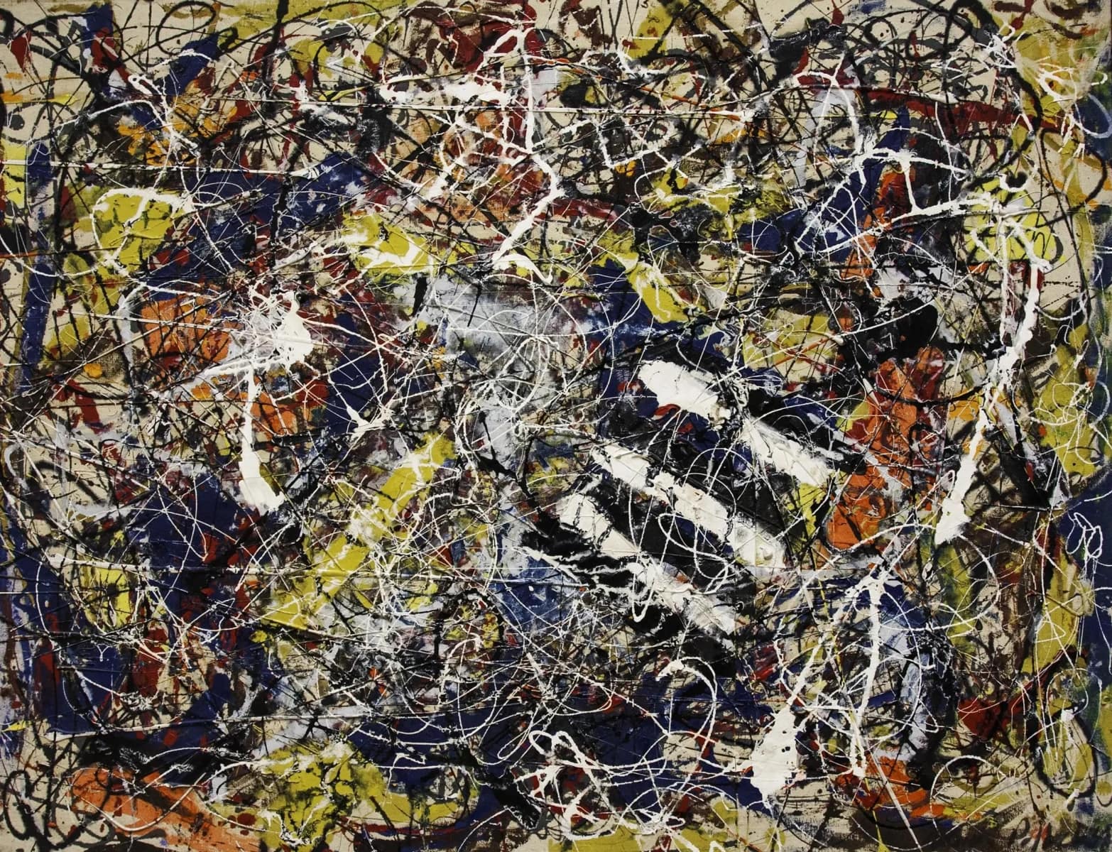 number 17A Jackson Pollock