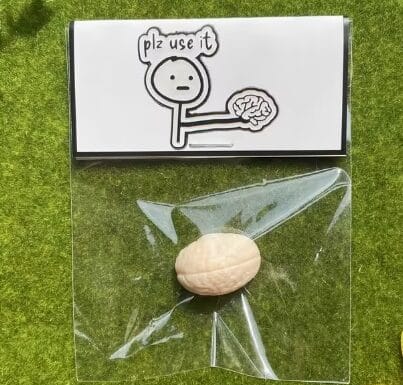 cervello di plastica