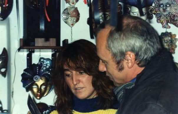 sonia de lazzari con mark knopfler