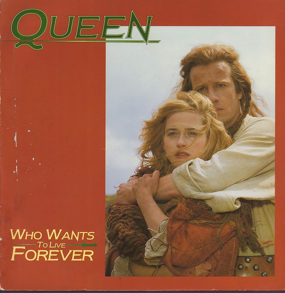 who wants to live forever cover singolo Queen